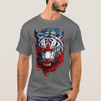 T-shirt Tigre blanc