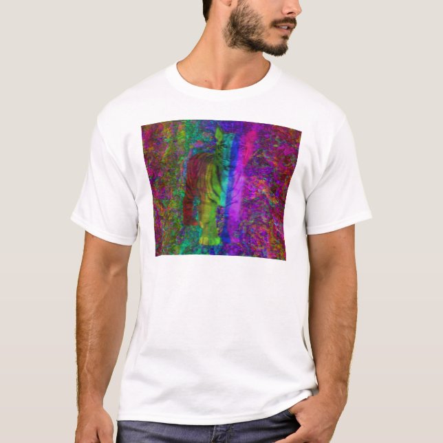 T-shirt Tigre coloré (Devant)