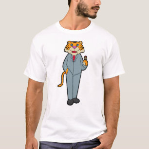T-shirt Tigre comme Groom avec anneau Mariage