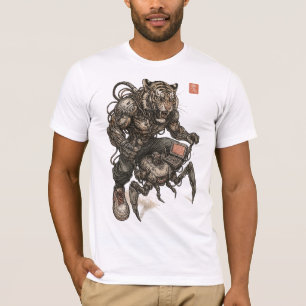 T-shirt Tigre Cybernétique (seigneur de guerre)