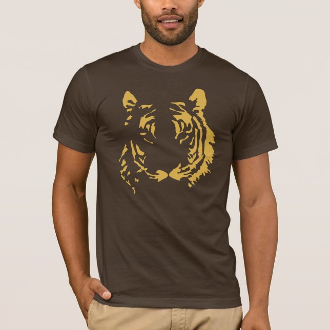 T-shirt Tigre d'or (Devant)