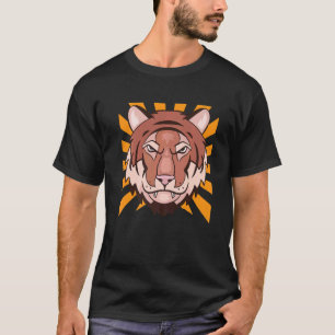 T-shirt Tigre en colère