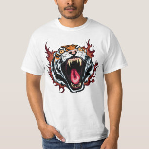 T-Shirt Tigre En Colère