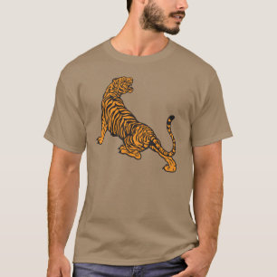 T-shirt tigre fâché