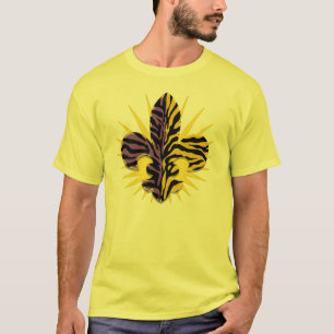 T-shirt Tigre Fleur de lis Apparel