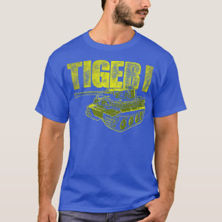 T-shirt Tigre I Allemagne WorldII réservoir