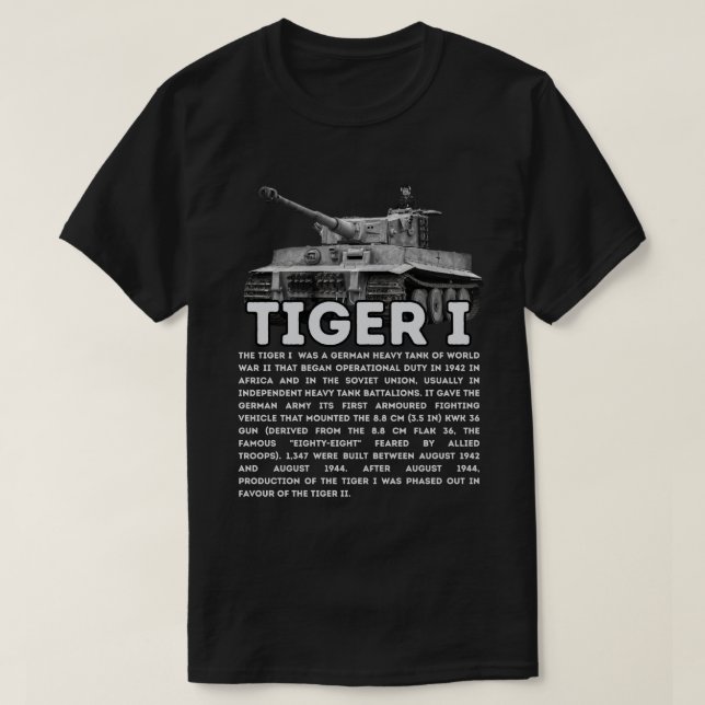 T-shirt Tigre Ier (Design devant)