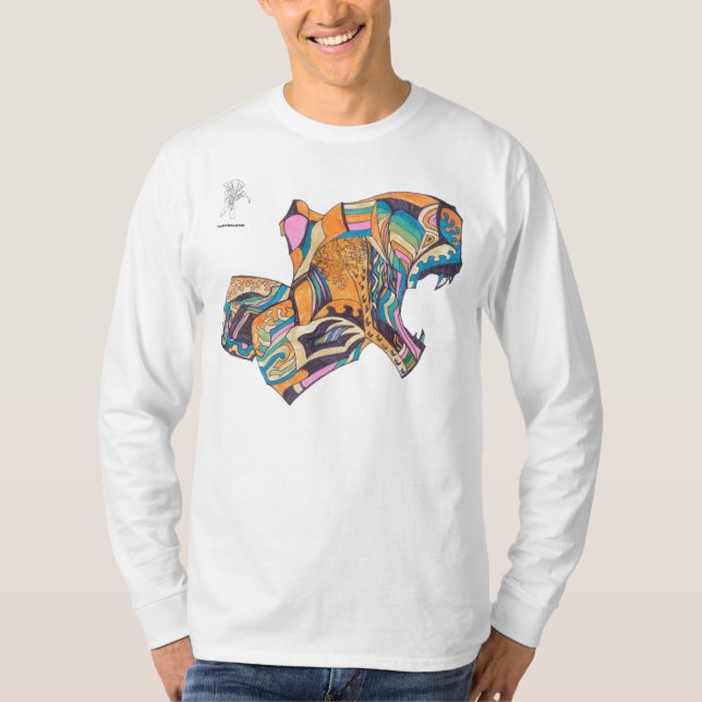 T-shirt Tigre mystique (Devant)