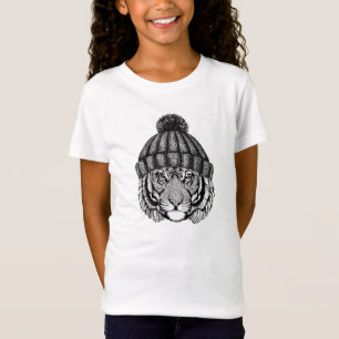 T-Shirt Tigre prêt de mode d'hiver