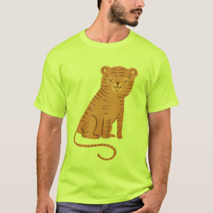 T-shirt "Tigre rayé calme"