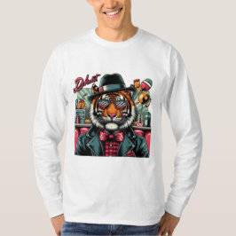 T-shirt Tigre Rockabilly : Le Féroce Gentleman du Diner