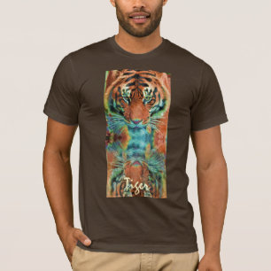 T-shirt Tigre sauvage de Sumatran Big Cat Wildlife Tee