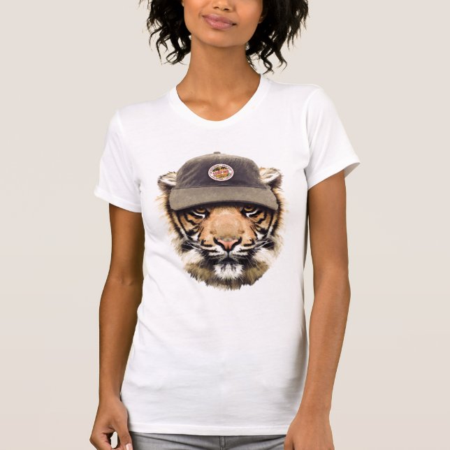 T-shirt Tigre surfant (Devant)