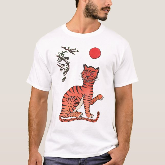 T-shirt Tigre torride (Devant)