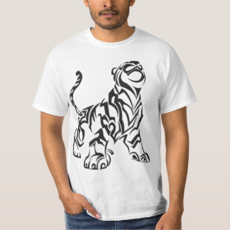 T-shirt tigre tribal