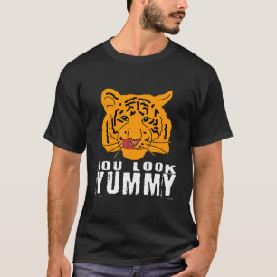 T-shirt Tigre - Tu Regarde Yummy Ver. 2 foncé