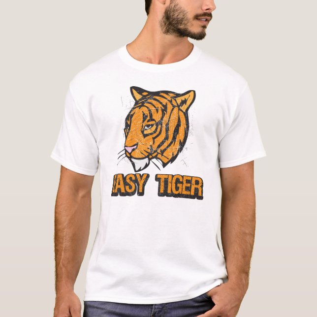 T-shirt Tigre vintage (Devant)