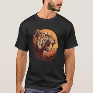 T-shirt Tigres à dents de sabre Tigre à dents de sabre
