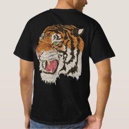 T-shirt Tigres de la faune classique illustration graphiqu