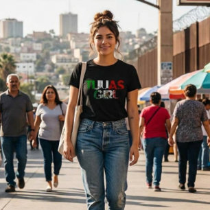 T-shirt Tijuas Girl - T-shirt Tijuana