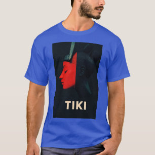 T-shirt Tiki Art moderne avec Tirt Tribal Aesthétique Tirt
