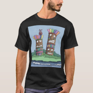 T-shirt Tiki Bird Rosebud