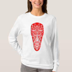 T-shirt Tiki Mask II - Rouge