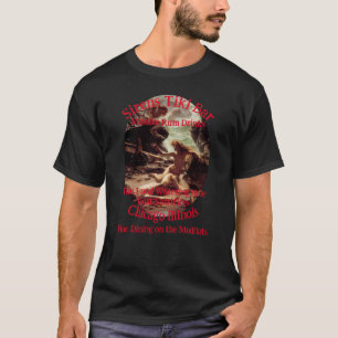 T-shirt Tiki Nom de la barre Ville Modèle d'État
