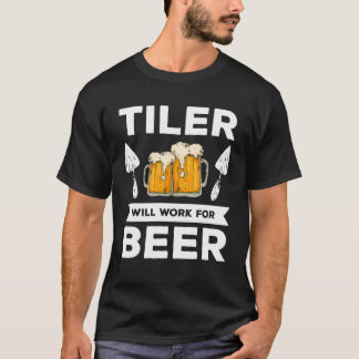 T-shirt Tiler Fonctionnera Pour Les Carreaux De Carreaux D