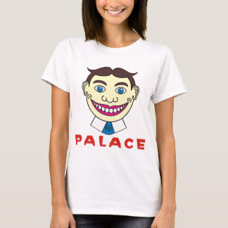 T-shirt Tillie au-dessus des lettres de palais