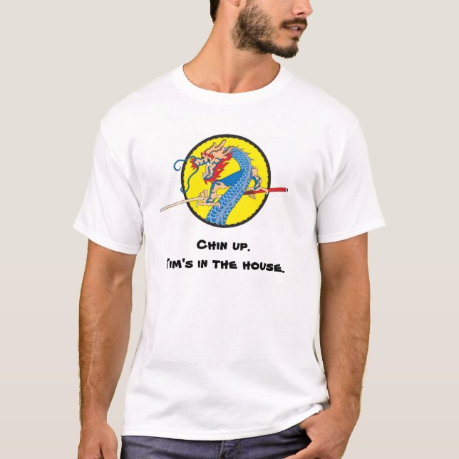 T-shirt Tim "chemise de Chin du dragon" (Devant)