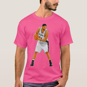 T-shirt Tim Duncan 21 Tenez La Balle