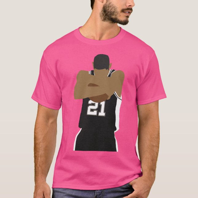 T-shirt Tim Duncan Ball Hug (Devant)
