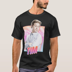 T-shirt Tim Et Eric Tim Heidecker - Retro