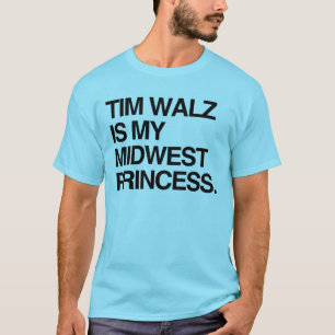 T-shirt Tim Walz est ma princesse du Midwest