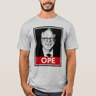 T-shirt Tim Walz OPE