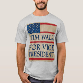 T-shirt TIM WALZ, vice-président