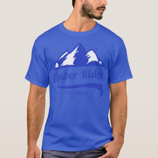 T-shirt Timber Ridge ski Michigan