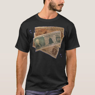 T-shirt Timbre alimentaire Funny Gangster Foodstams Graffi