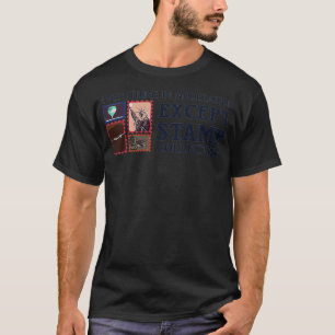 T-shirt Timbre amusant Collecte Cool Cadeau Collector H