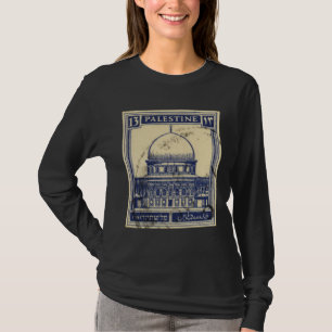 T-shirt timbre antique palestinien 1920_ folklor palestine