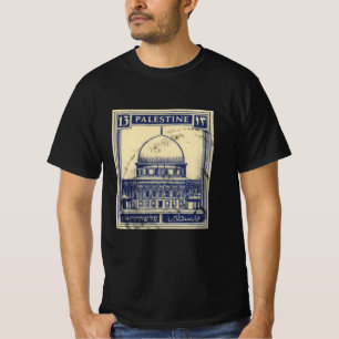 T-shirt timbre antique palestinien 1920_ folklor palestine