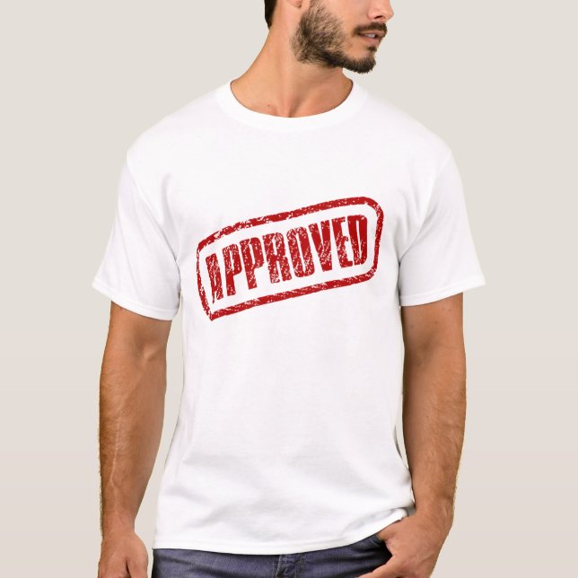 T-shirt Timbre approuvé (Devant)