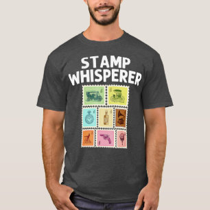 T-shirt Timbre cool Pour Hommes Timbre Femme Collecte Post