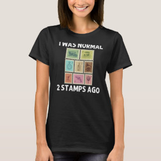 T-shirt Timbre cool Pour Hommes Timbre Femme Collecte Post