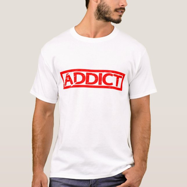 T-shirt Timbre de dépendance (Devant)