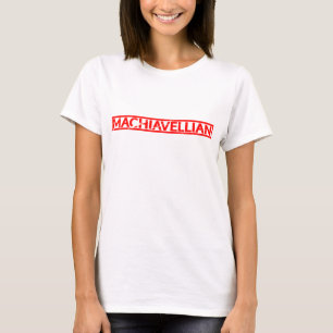 T-shirt Timbre machiavélique