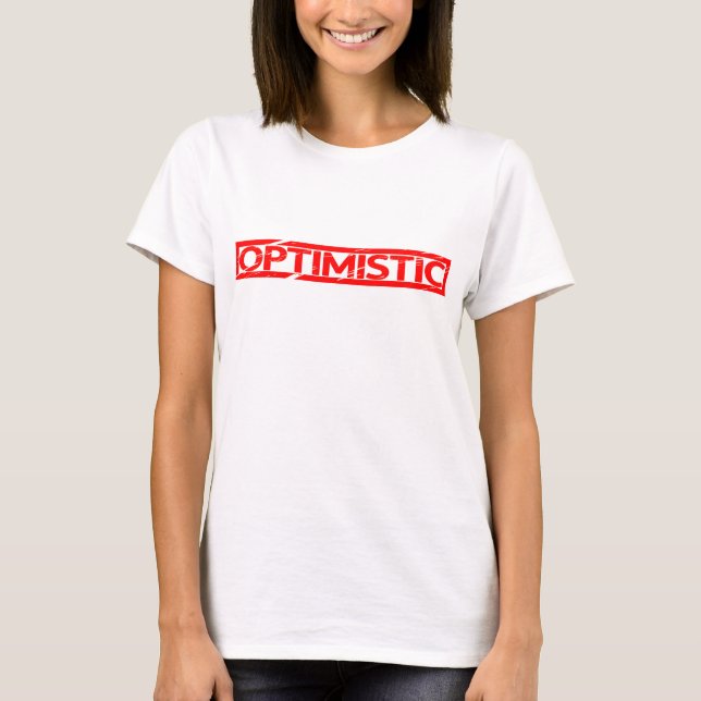 T-shirt Timbre optimiste (Devant)