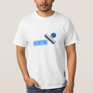 T-shirt Timbre ou côtelette intéressant sur le concept d