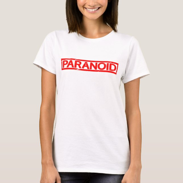 T-shirt Timbre paranoïaque (Devant)